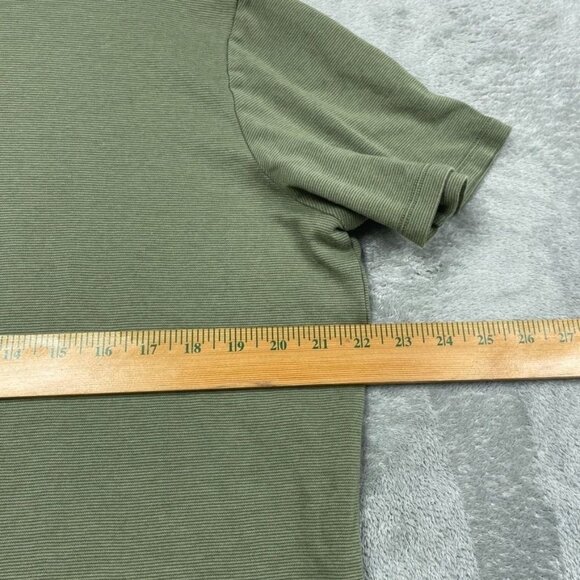 Banana Republic Luxe Touch Performance Tee XL Green Cotton a1611 - Picture 4 of 7